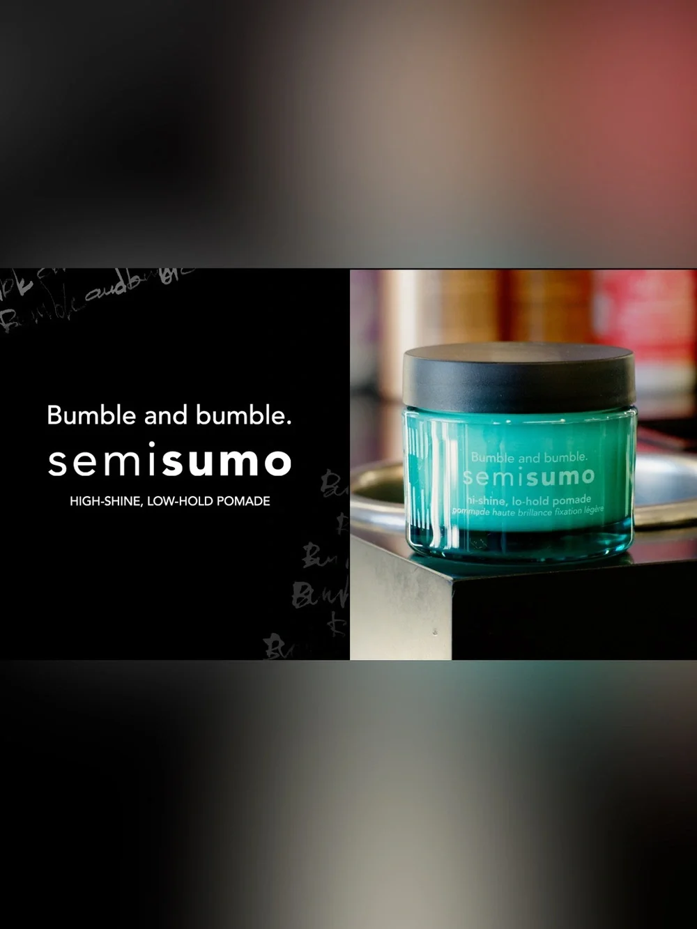 Bumble and bumble Semisumo Hi-Shine Lo-Hold Pomade